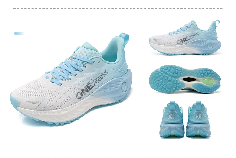 ONEMIX Breathable Casual Running Shoes Lightweight Summer Jogging Gym Sports Shoes for Men And Women Outdoor Cushioned