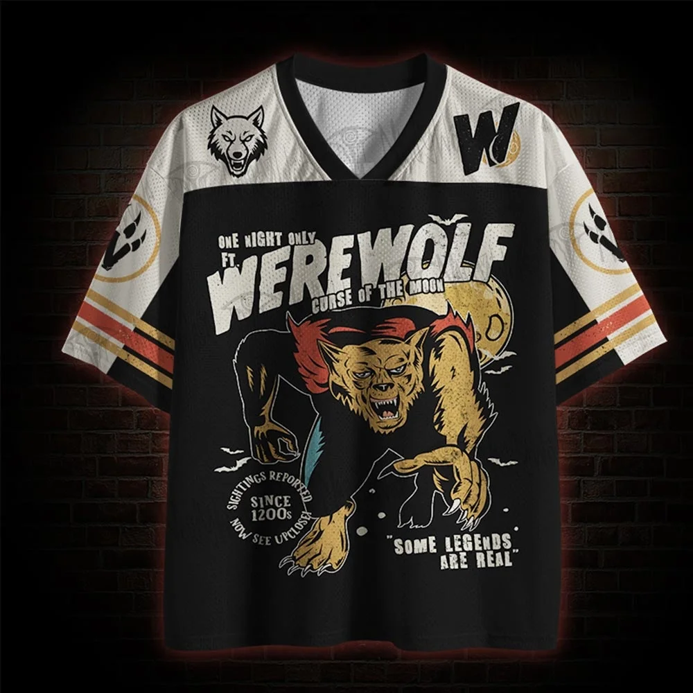 2026 New Nordic Mythical Theme Sports Fashion Short Sleeve V-neck Street View Clothing Mythical Fan Gifts T-shirt