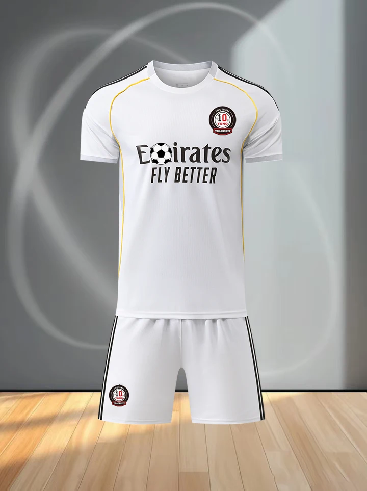 High-quality Breathable T-Shirt and Shorts Football Set