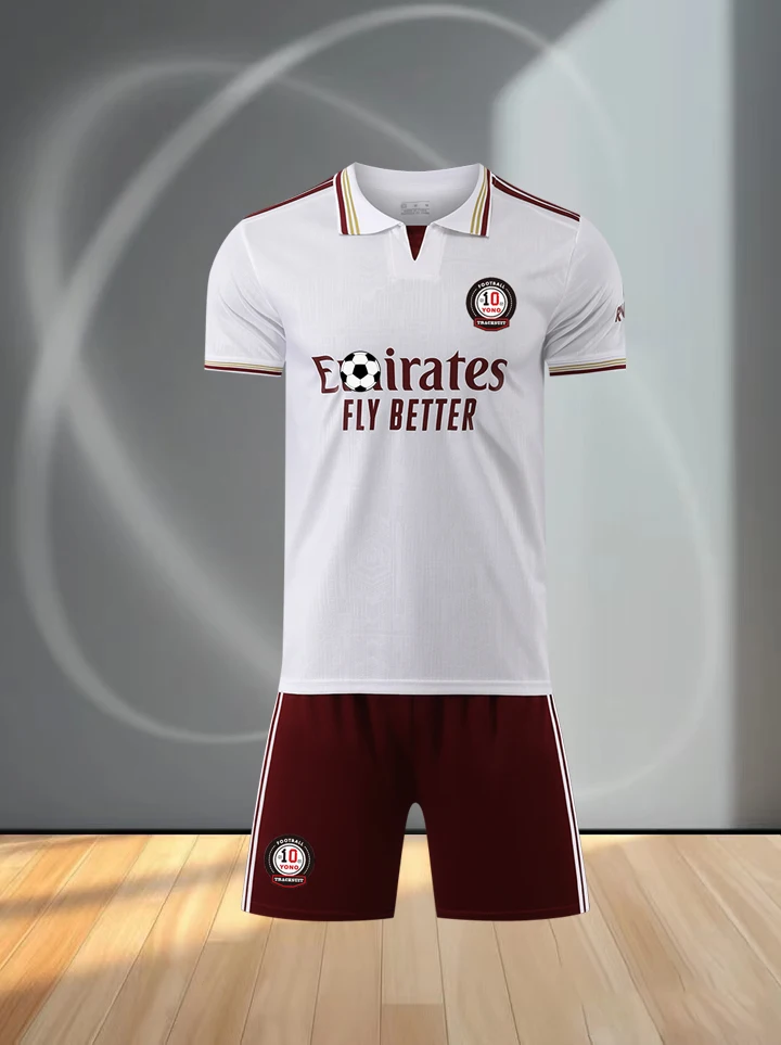 High-quality Breathable T-Shirt and Shorts Football Set