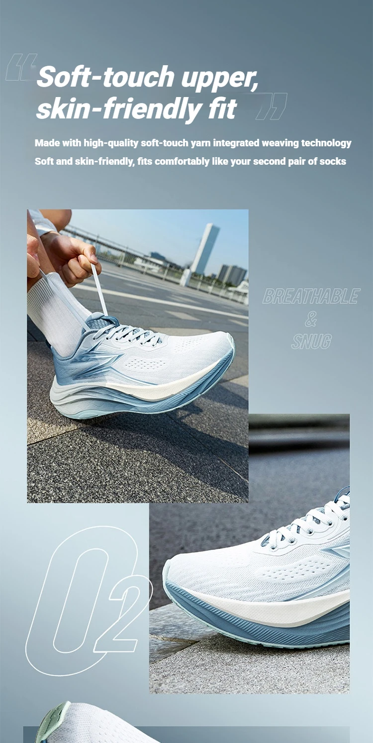 361 Degrees O2 Professional Men Marathon Training Shoes Lightweight Rebound Durable Male Running Sneakers 672632222