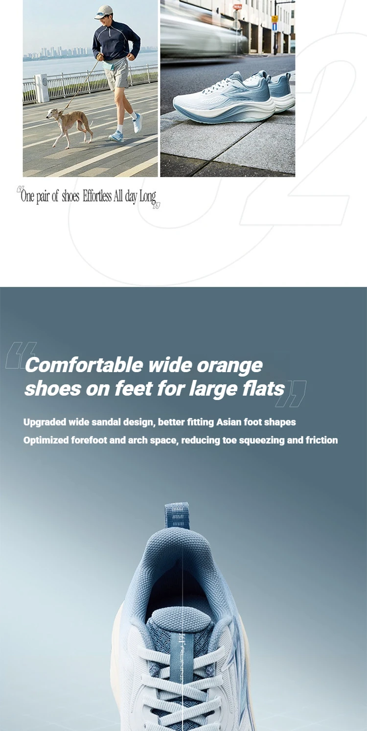361 Degrees O2 Professional Men Marathon Training Shoes Lightweight Rebound Durable Male Running Sneakers 672632222