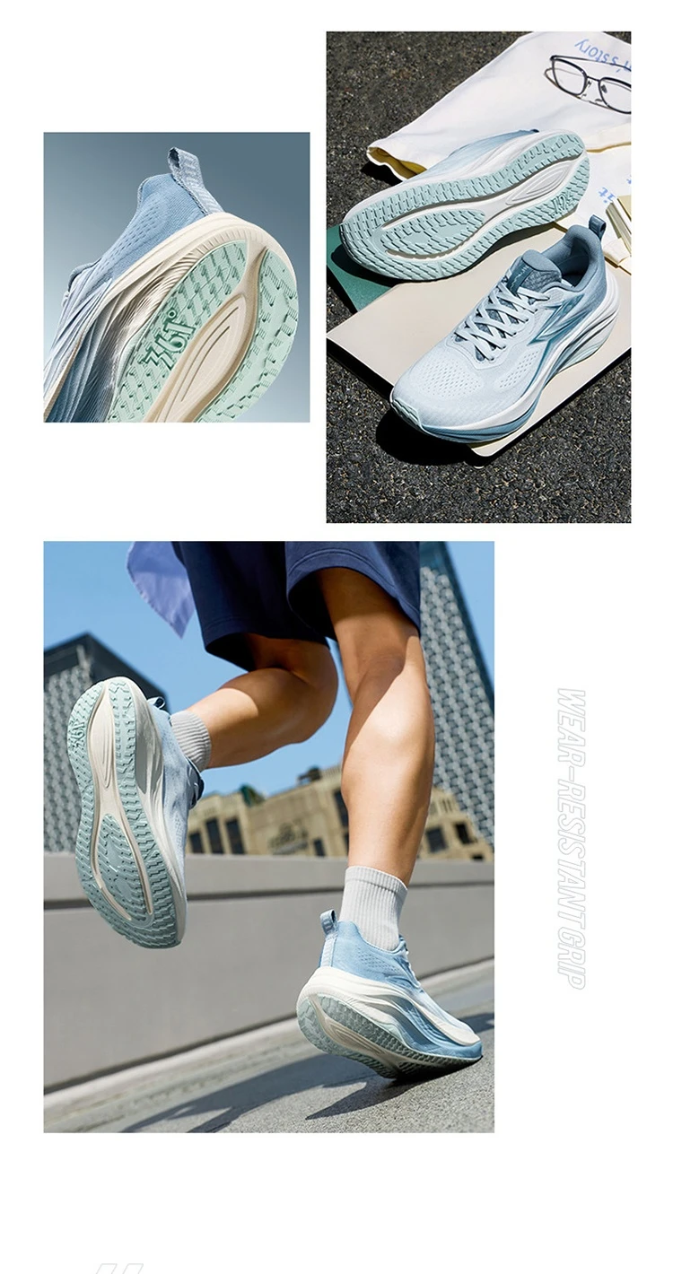 361 Degrees O2 Professional Men Marathon Training Shoes Lightweight Rebound Durable Male Running Sneakers 672632222