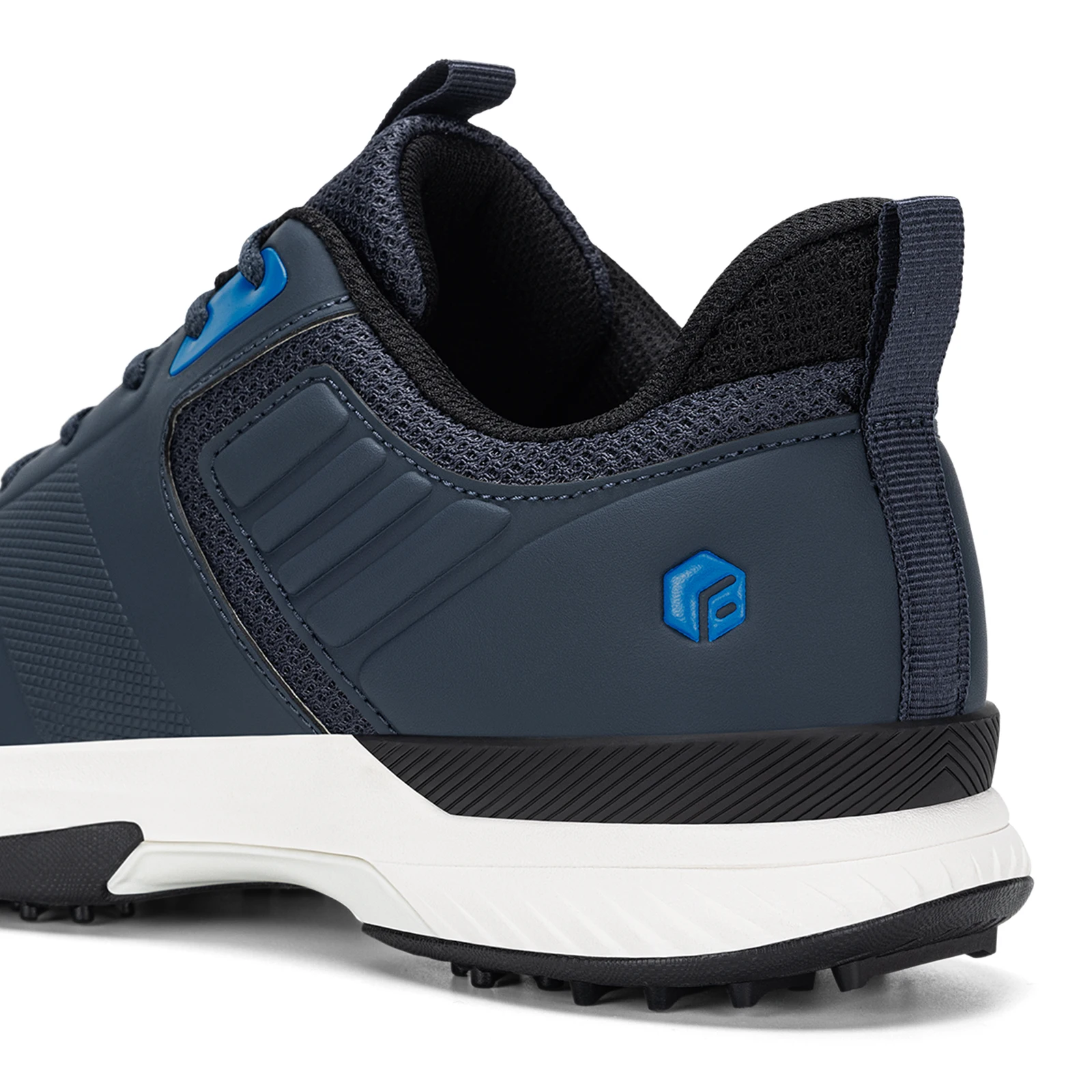 Fitville Professional Men's Golf Shoes Extra Wide Toe Casual Golfer Sneakers Cushioned Water Resistant Sport Shoes for Men
