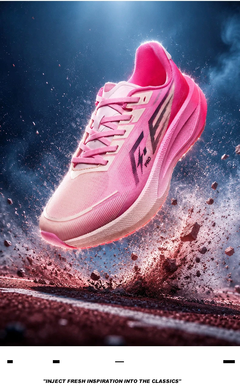 Carbon Fiber Board Men's Running Shoes, Professional Marathon Women's lightweight and Breathable Chunta Sports Shoes