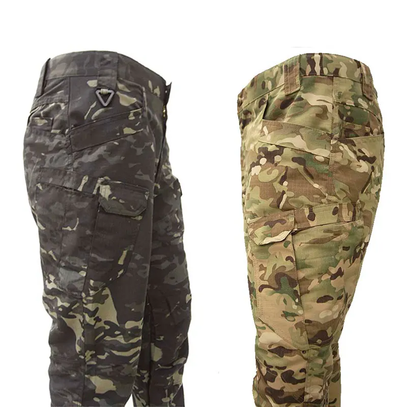 Camo Tactical Suits Training Sets MCBK Army Multicam Combat Uniforms Workwear Pants Men Trainning Hunting Clothes Wear-resisting