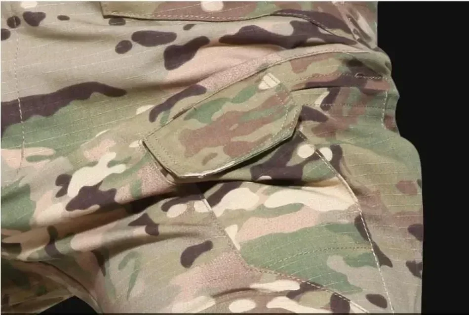 Camo Tactical Suits Training Sets MCBK Army Multicam Combat Uniforms Workwear Pants Men Trainning Hunting Clothes Wear-resisting