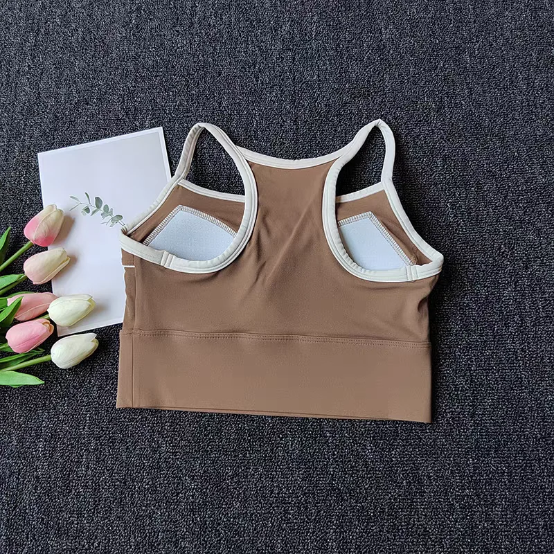 Women Sexy Sports Bra Crop Tops Tube Top Bra Female Streetwear Sleeveless Sport Lingerie Tee Crop Top Sports Vest Yoga Bra