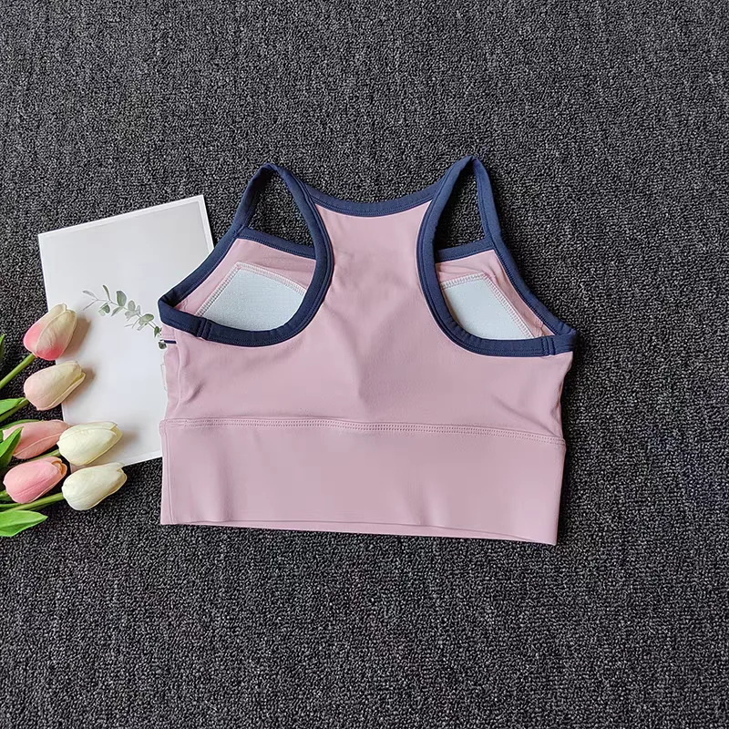 Women Sexy Sports Bra Crop Tops Tube Top Bra Female Streetwear Sleeveless Sport Lingerie Tee Crop Top Sports Vest Yoga Bra