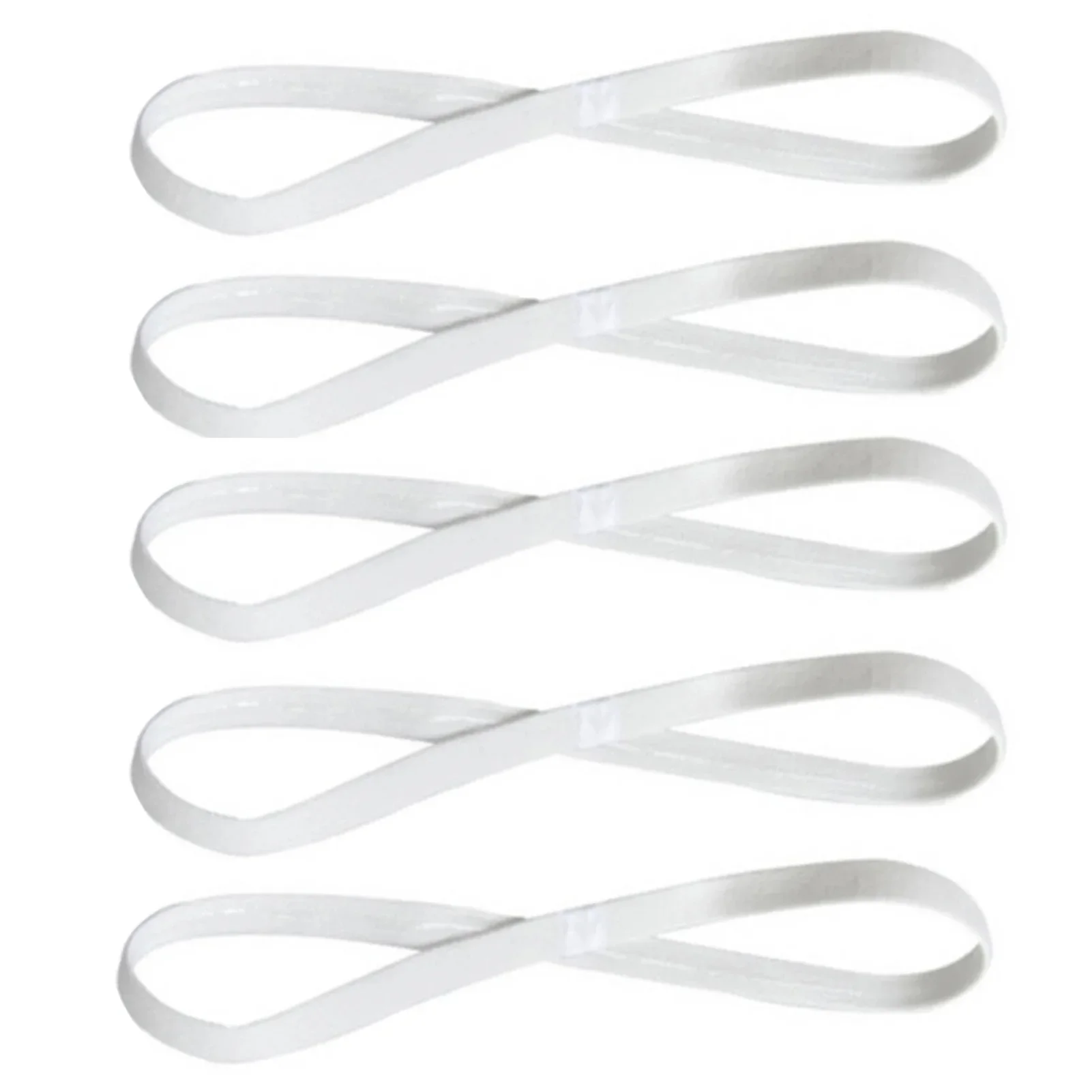 1-5Pcs Simple Unisex Sports Hairband Non-Slip Silicone Strip Sweat Guide Elastic Headbands Yoga Running Fitness Hair Accessories