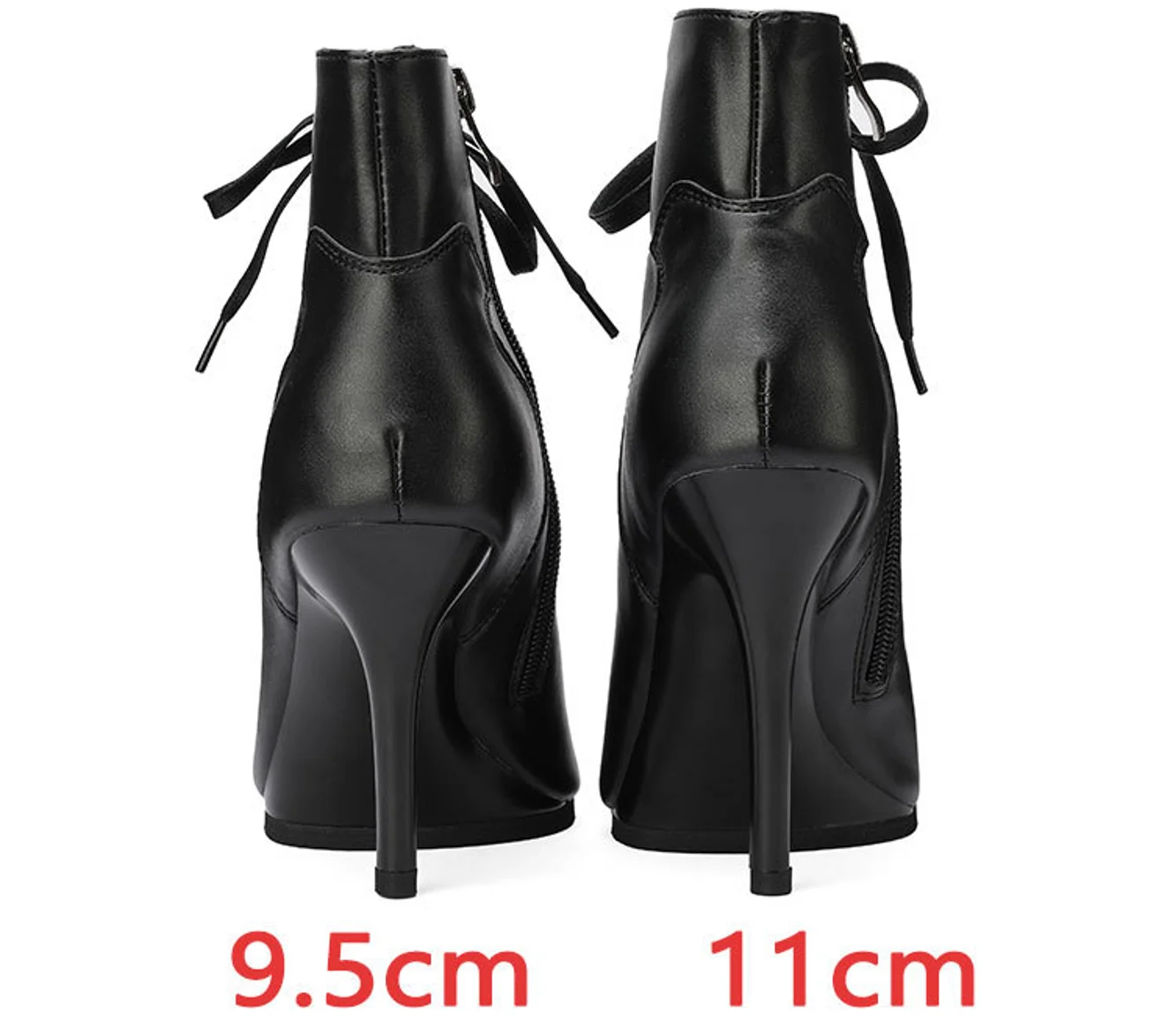 9.5cm & 11cm Platform Dance Heels In Stock PU Leather Stable Latin Ballroom Dance Shoes Rubber Sole Indoor Outdoor Dance Heels