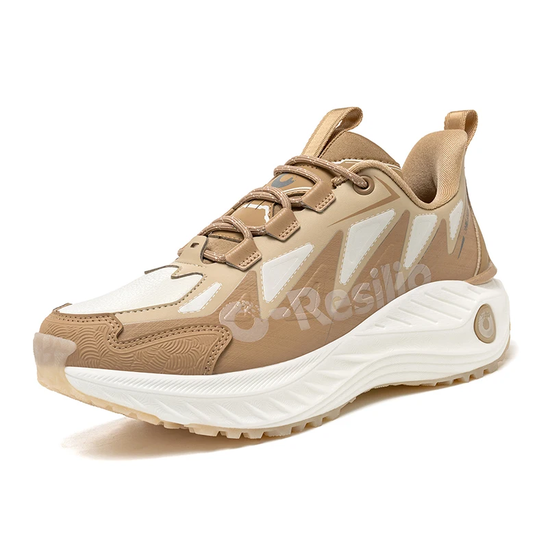 ONEMIX Men Autumn Winter Casual Shoes Anti-slip And Wear-resistant Hiking Shoes Featuring a Soft And Elastic Shock Absorption
