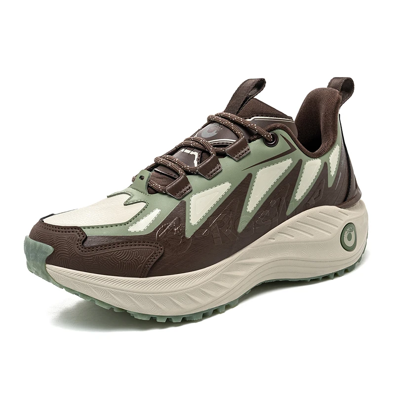 ONEMIX Men Autumn Winter Casual Shoes Anti-slip And Wear-resistant Hiking Shoes Featuring a Soft And Elastic Shock Absorption