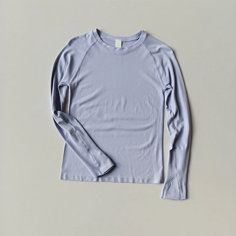 Women's Outdoor Sports Shirt Yoga Wear Fitness T-Shirt Running Workout Top Female Long Sleeves Sportswear Exercise Gym Clothing