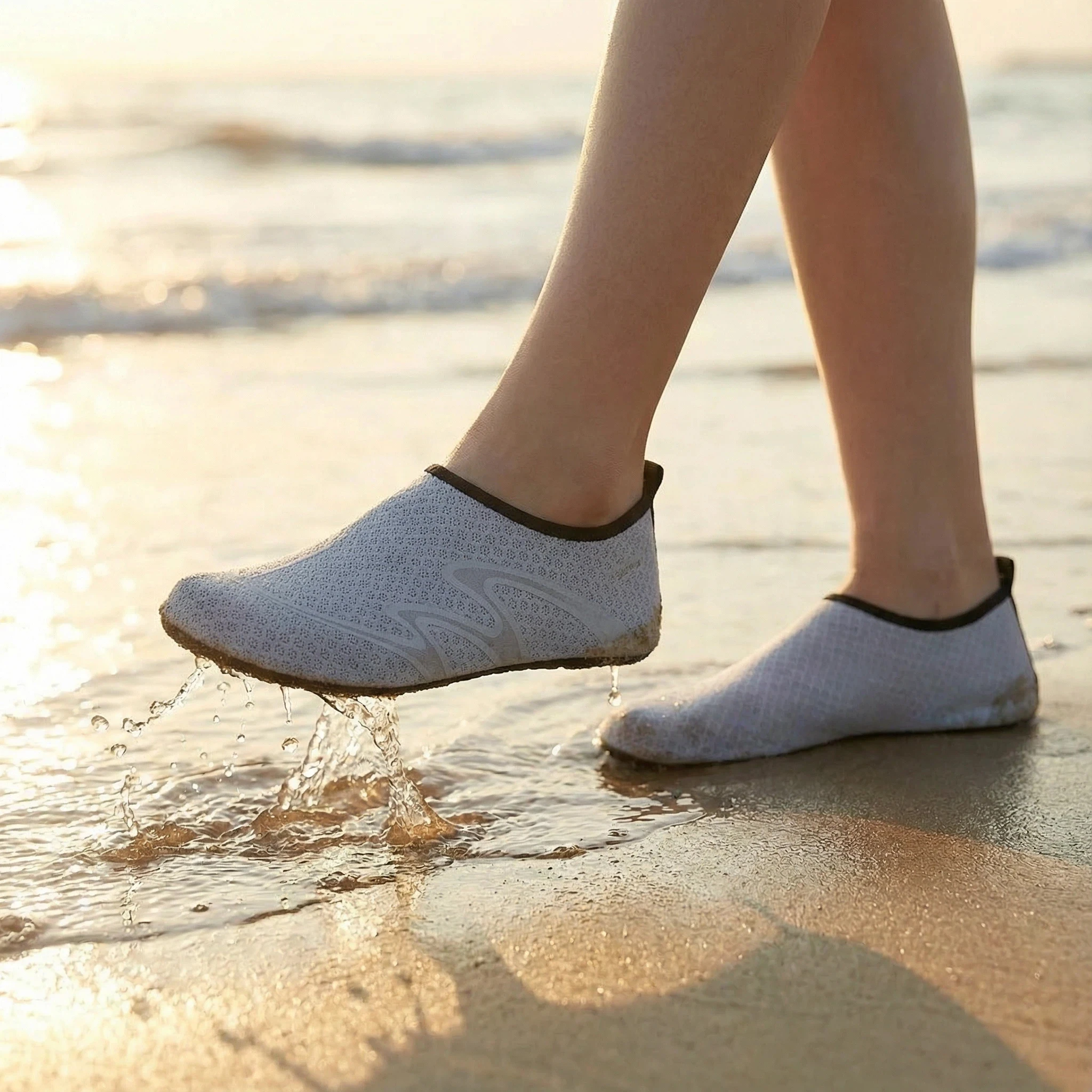 Outdoor Diving Socks Anti Cut Anti Slip Bottom Quick Dry Beach Surfing Snorkeling Yoga Shoes Socks for,Barefoot Water Sportsshoe