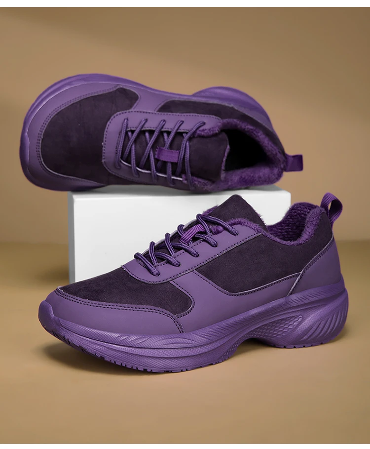 Winter Wide Head Men's Sneakers Unisex Barefoot Comfortable Big Size Warm Casual Shoes Non-slip Hiking Shoes Minimalist Shoes