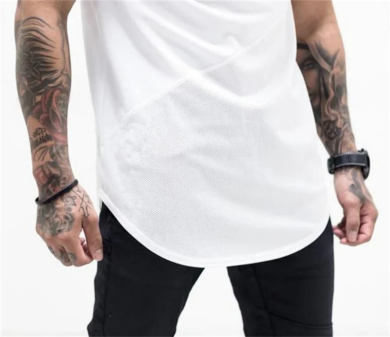 Bodybuilding Cotton Vest HoodiesTank Tops Men Gym  Sleeveless Shirt Fitness Mens Workout Clothing