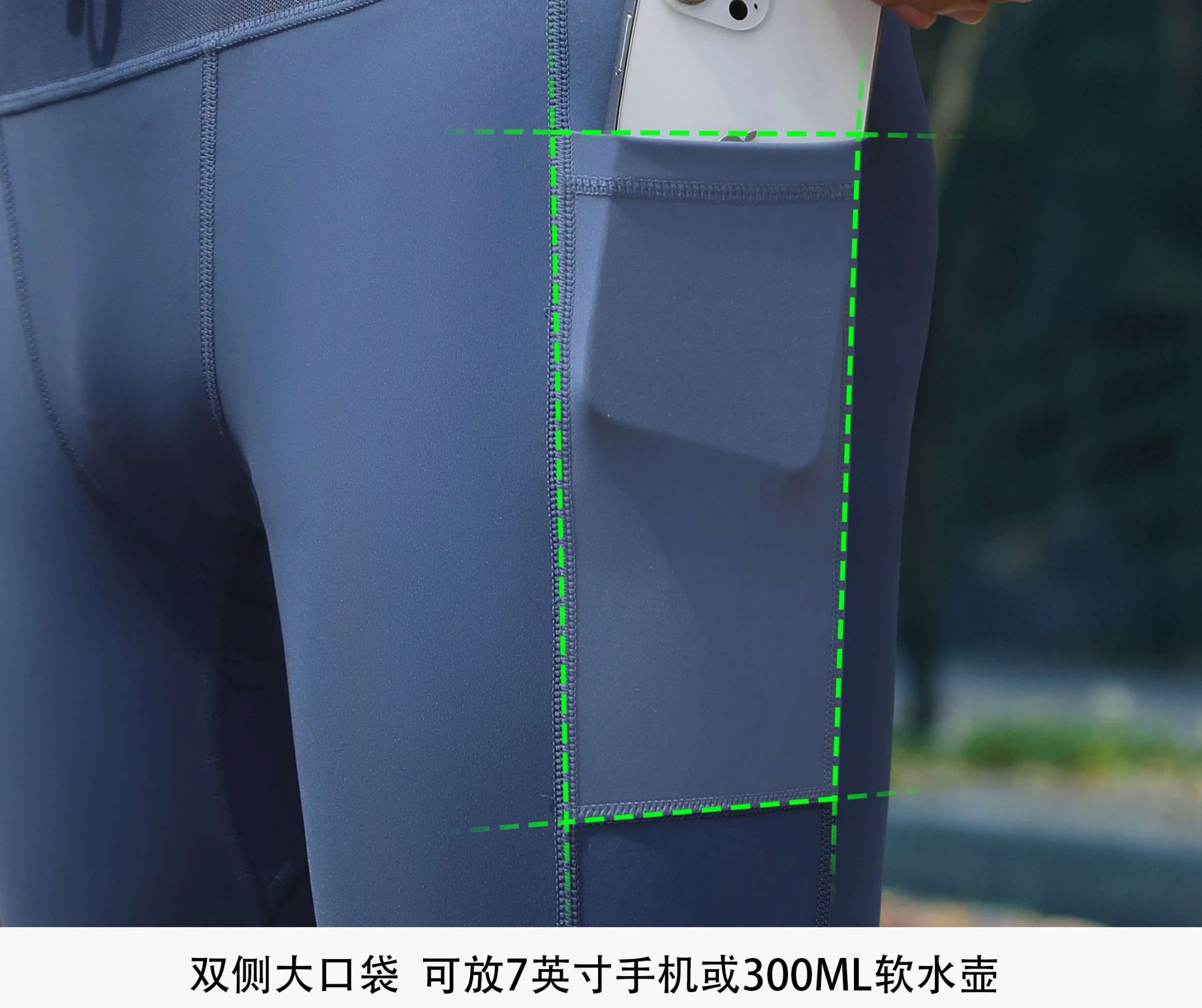 Mens Womens Mul-Pockets Compression Marathon Running Shorts Exercise Training Jogging Cycling Fitness Tights Shorts Quick Drying