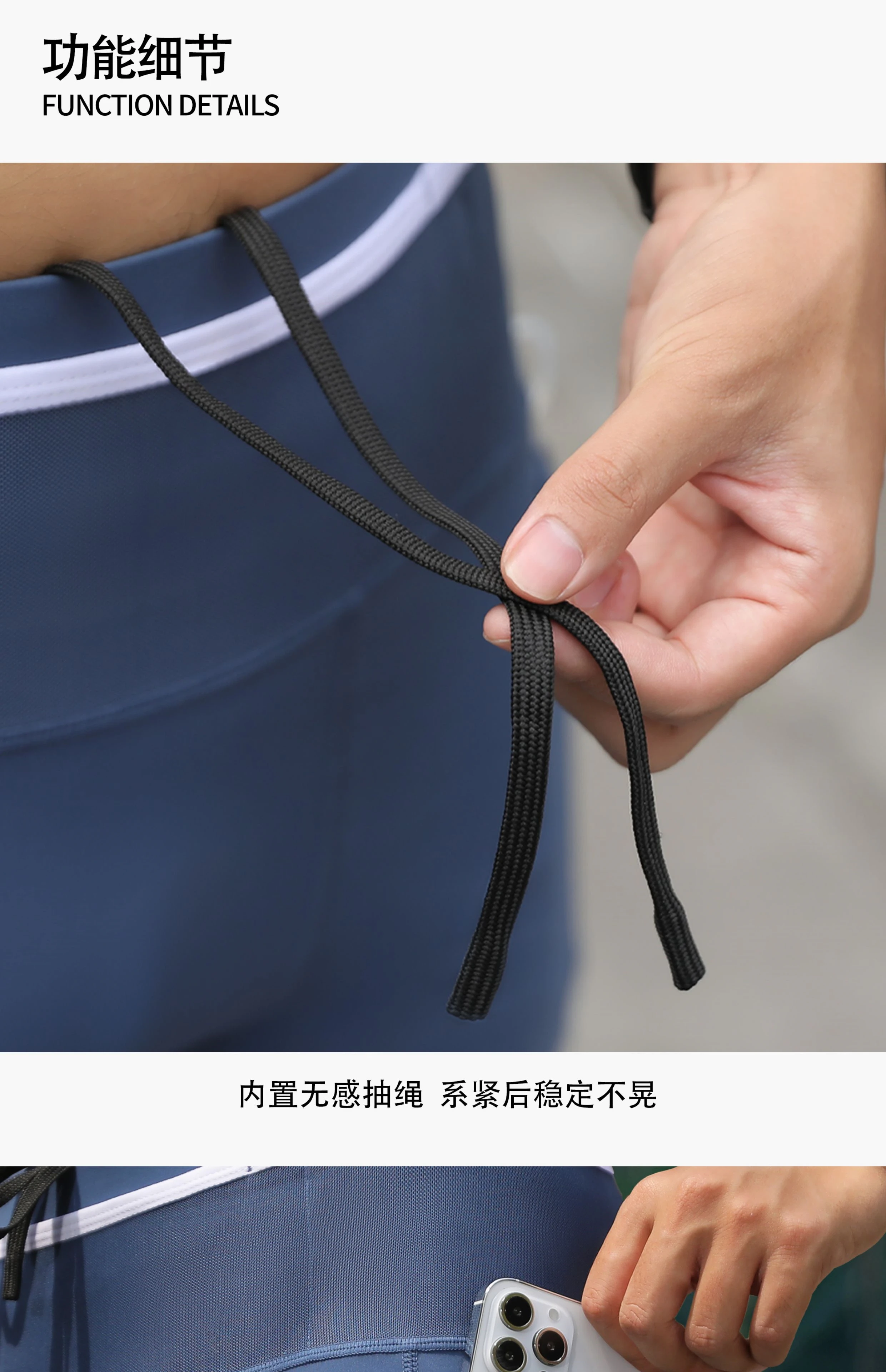 Mens Womens Mul-Pockets Compression Marathon Running Shorts Exercise Training Jogging Cycling Fitness Tights Shorts Quick Drying