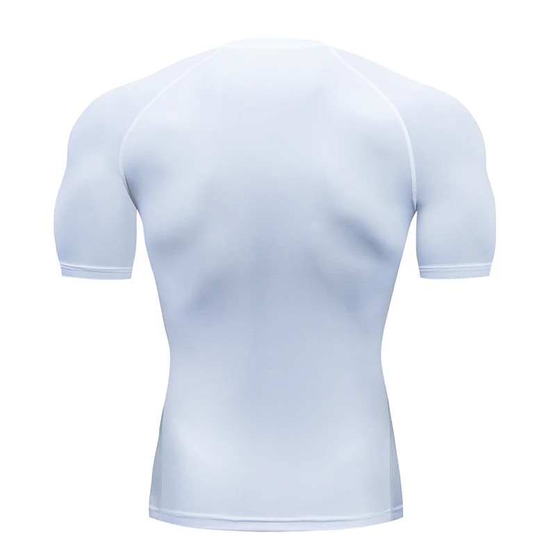 Men Running Compression T-shirt Short Sleeve Sport Tees Gym Fitness Sportshirts Male Jogging Tracksuit Homme Athletic Shirt Tops