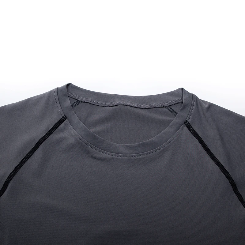 Men Running Compression T-shirt Short Sleeve Sport Tees Gym Fitness Sportshirts Male Jogging Tracksuit Homme Athletic Shirt Tops