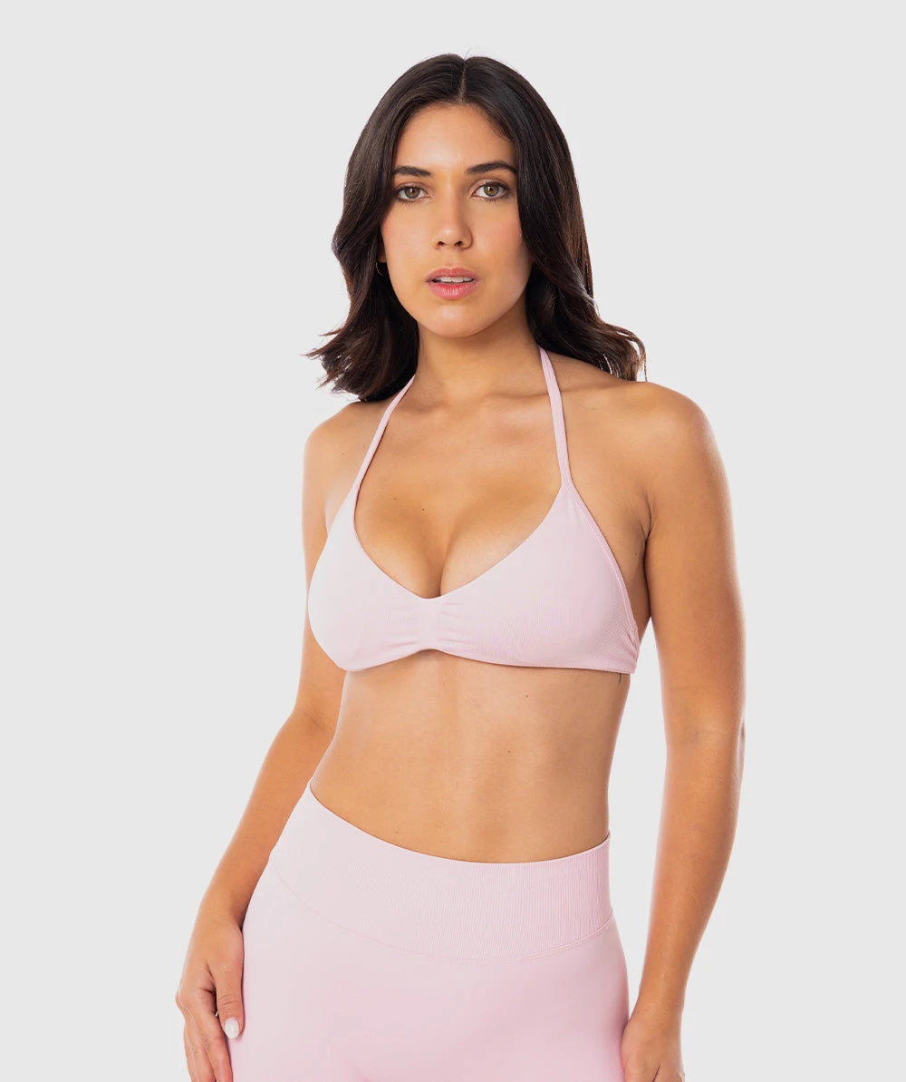 2 Pieces Yoga Gym Set Women Seamless Strappy Yoga Bra High Waist Workout Scrunch Shorts Sports Set Fitness Clothes Sportswear