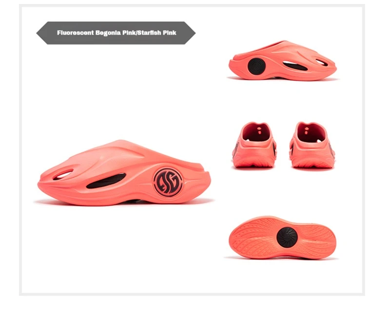 361 Degrees AG Whale 2 Men and Women's Trendy Slippers Anti-slip Deodorization Soft Comfortable Thick Bottom Slippers 672421103