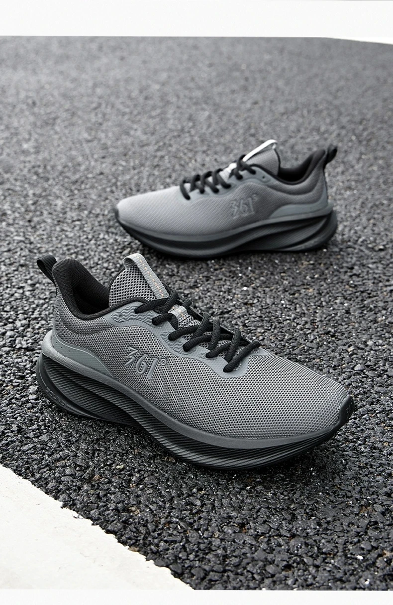 361 Degrees Fengye 5.0 Men's Daily Running Shoes Durable Stable Lightweight Elastic Rebound Breathable Male Sneakers 672542210F