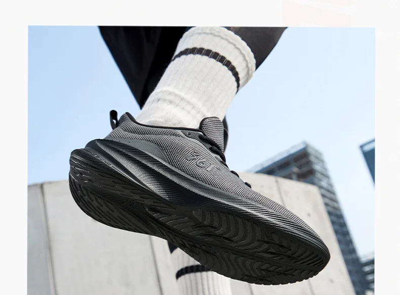 361 Degrees Fengye 5.0 Men's Daily Running Shoes Durable Stable Lightweight Elastic Rebound Breathable Male Sneakers 672542210F