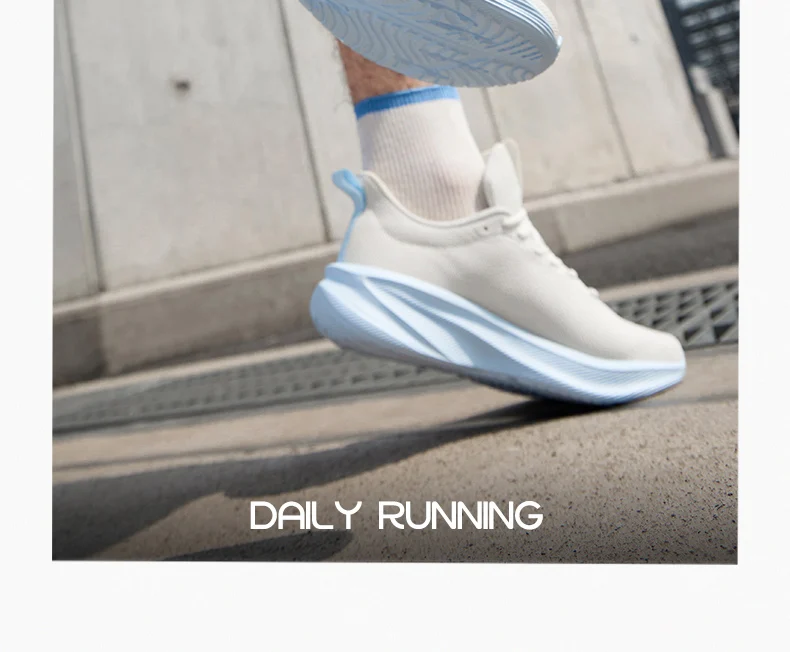 361 Degrees Fengye 5.0 Men's Daily Running Shoes Durable Stable Lightweight Elastic Rebound Breathable Male Sneakers 672542210F