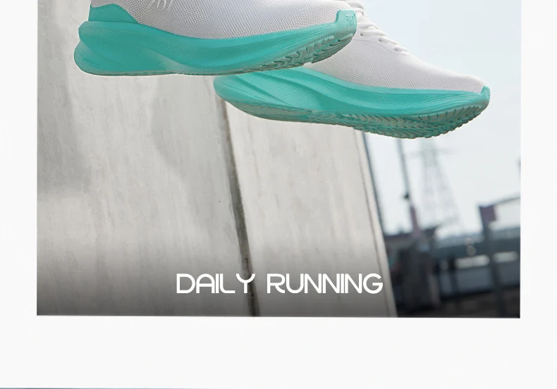 361 Degrees Fengye 5.0 Men's Daily Running Shoes Durable Stable Lightweight Elastic Rebound Breathable Male Sneakers 672542210F