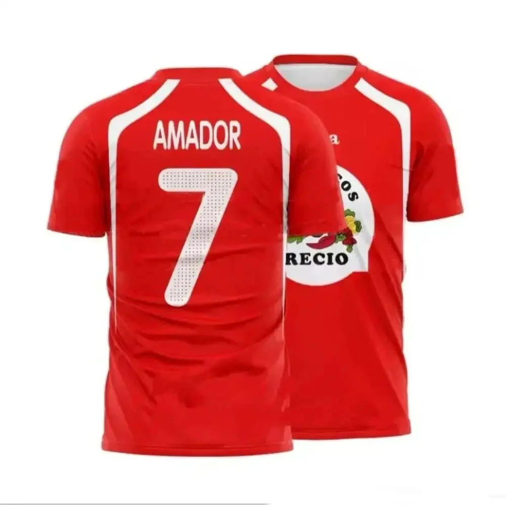Summer Men's 3D Printed Quick Drying T-shirt, Full Printed Pattern Short Sleeved Jersey, Suitable for Children's Fitness Wear