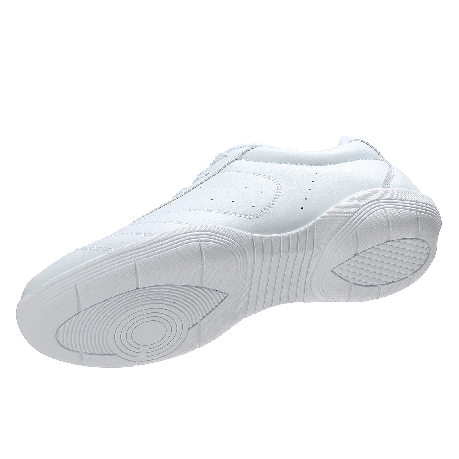 White Cheer Shoes For Girls Women Breathable Cheerleading Dance Shoes Comfortable Aerobics Sports Sneakers 2555