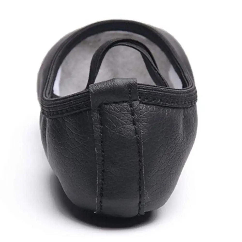 Durable Soft Ballet Shoes PU Leather Full Sole Women's Ballet Slipper Breathable Size 32-40 Dance Shoes
