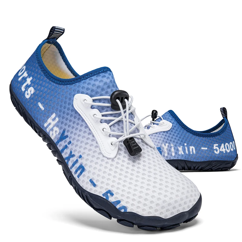 Wading Shoes Men's Women's Quick Dry Outdoor Beach Walking Sneakers Elastic Non-slip Water Footwear Upstream Sneakers Aqua Shoes