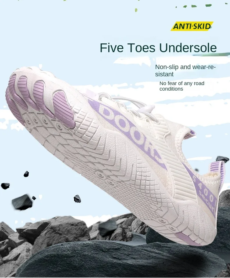 Wading Shoes Men's Women's Quick Dry Outdoor Beach Walking Sneakers Elastic Non-slip Water Footwear Upstream Sneakers Aqua Shoes