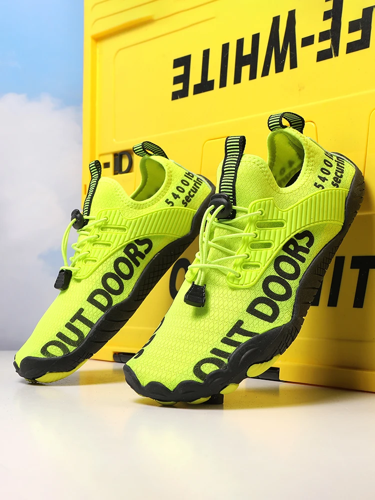 Wading Shoes Men's Women's Quick Dry Outdoor Beach Walking Sneakers Elastic Non-slip Water Footwear Upstream Sneakers Aqua Shoes