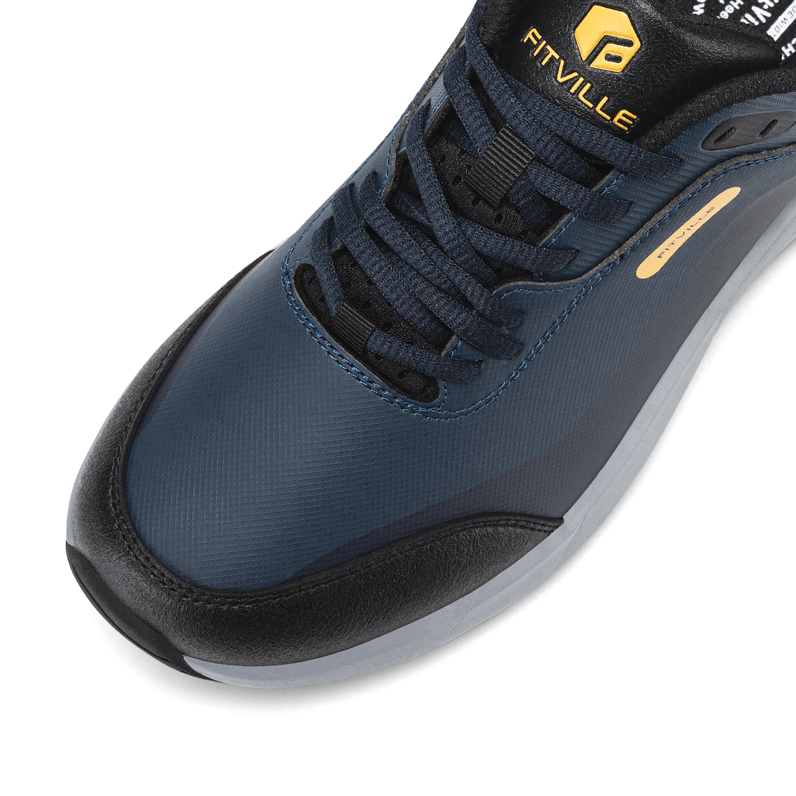 FitVille Extra Wide Hiking Shoes Waterproof Outdoor Non-slip Trail Climbing Shoes for Men Work Casual Sneakers Breathable