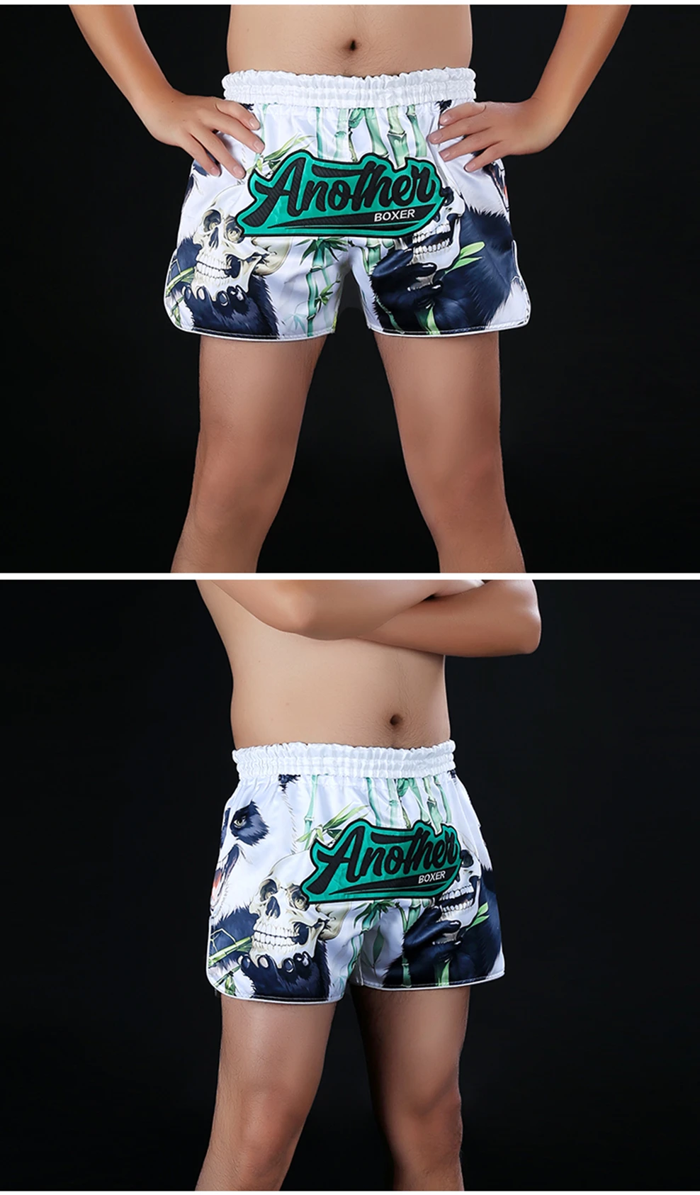 ANOTHERBOXER Shorts Muay Thai, New Sublimated Thai Boxing Shorts Women Men Martial Arts MMA BJJ Fight Wear Kickboxing Shorts
