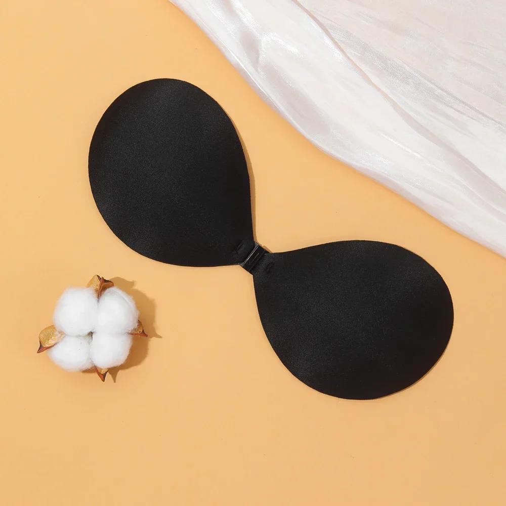 1/2/3pcs Sujetador Women'S Bra Invisible Push Up Bra Self-Adhesive Silicone Seamless Front Closure Sticky Backless Strapless Bra