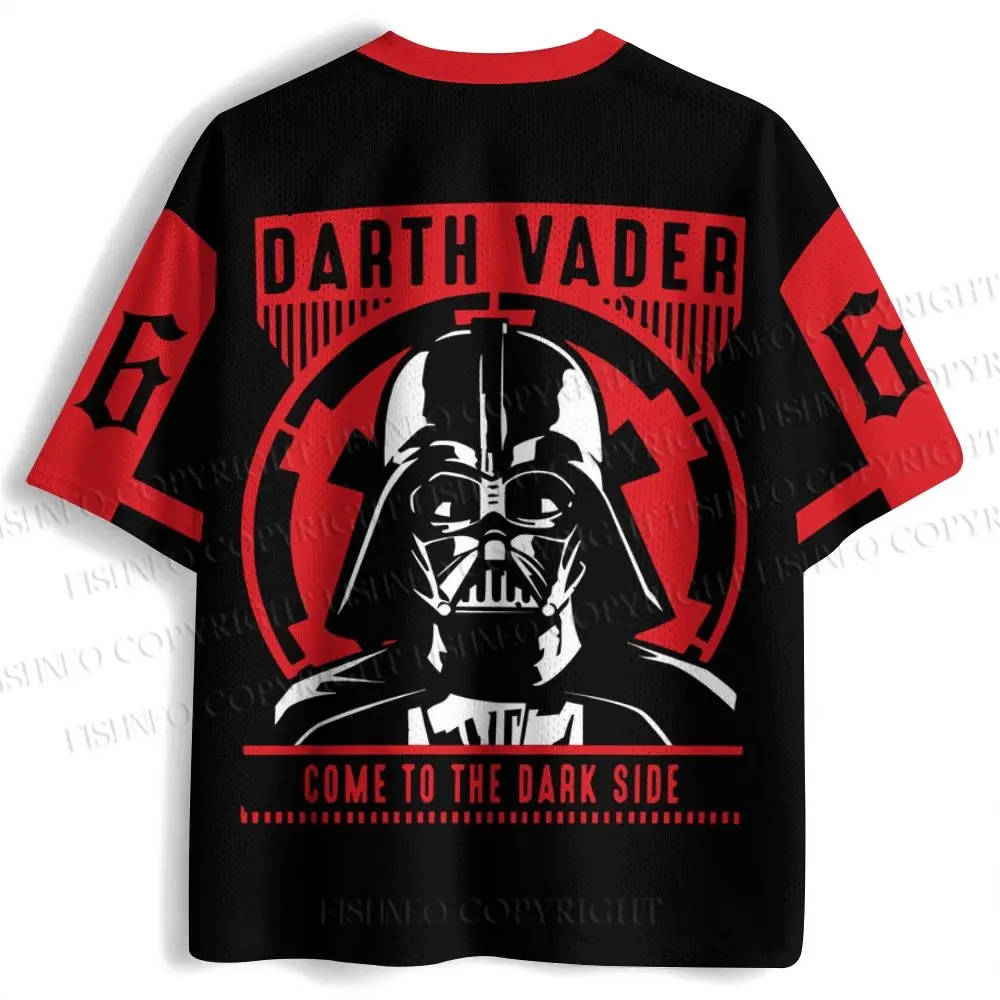 2026 New Star Wars Movie Sports Fashion Adult Children's Short Sleeve V-neck Street Gothic Style Horror Fans Gift