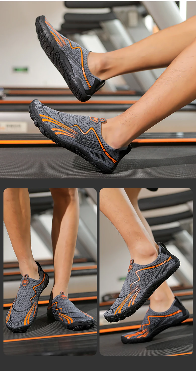 Quick-Drying Beach Seaside Water Shoes Unisex Swimming Aqua Slippers Indoor Fitness Outdoor Activities Five Finger Sandal 36-46