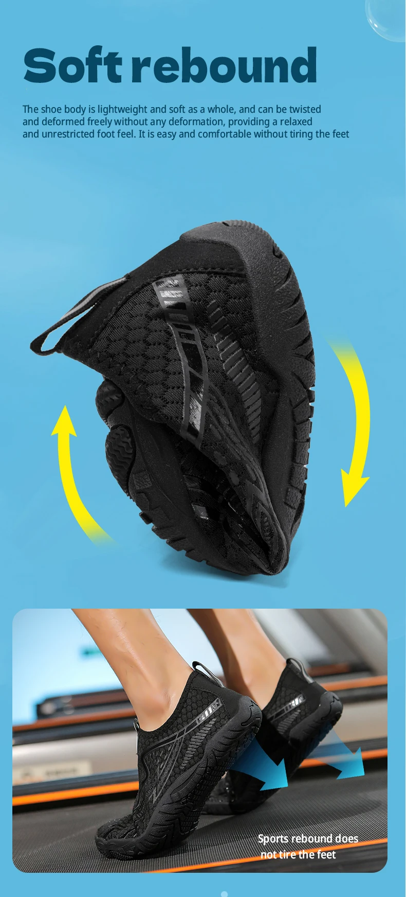 Quick-Drying Beach Seaside Water Shoes Unisex Swimming Aqua Slippers Indoor Fitness Outdoor Activities Five Finger Sandal 36-46