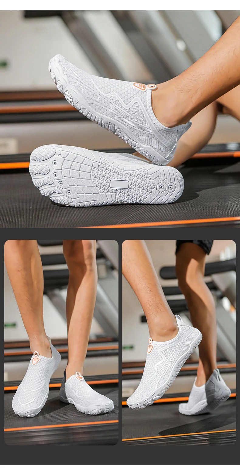 Quick-Drying Beach Seaside Water Shoes Unisex Swimming Aqua Slippers Indoor Fitness Outdoor Activities Five Finger Sandal 36-46