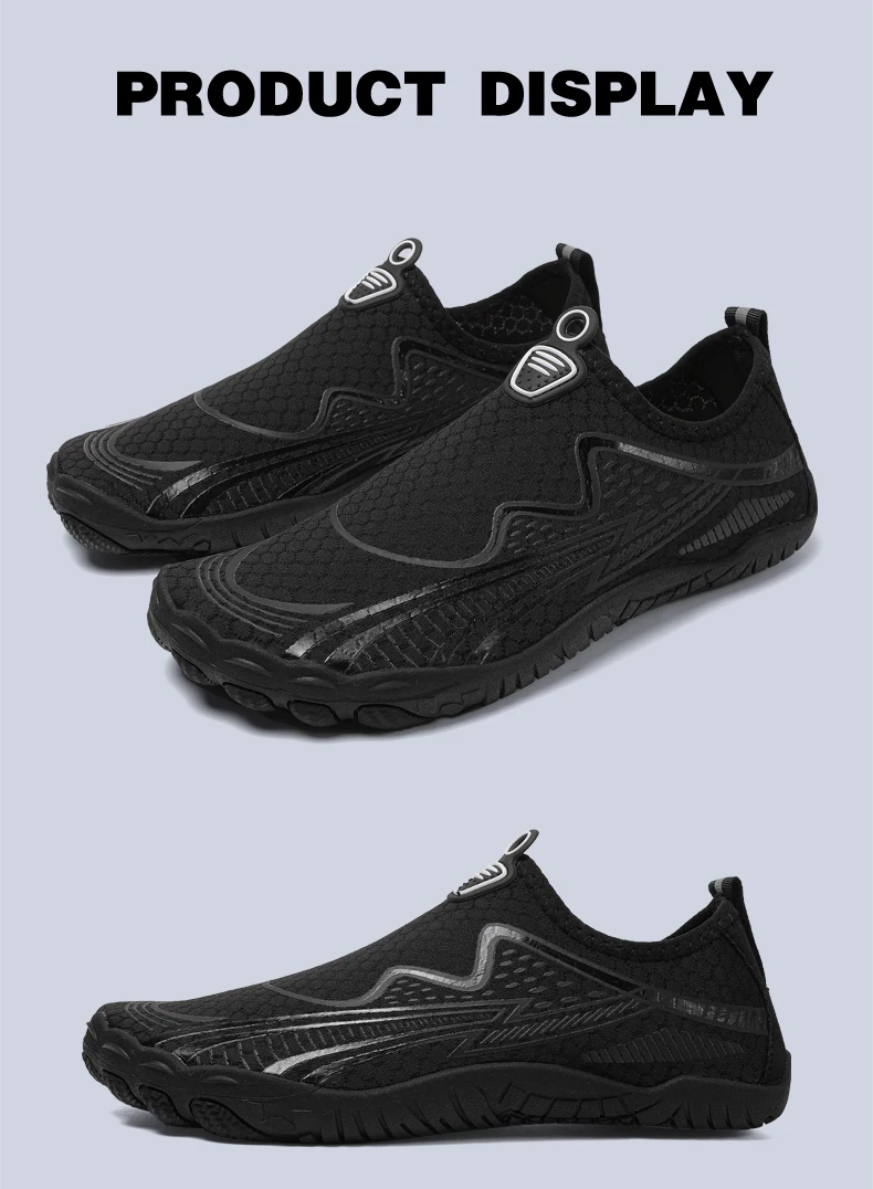 Quick-Drying Beach Seaside Water Shoes Unisex Swimming Aqua Slippers Indoor Fitness Outdoor Activities Five Finger Sandal 36-46
