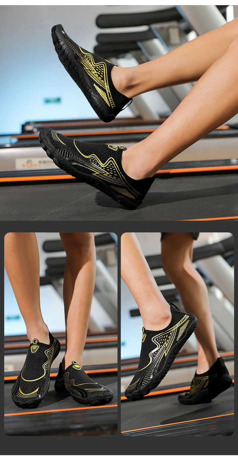 Quick-Drying Beach Seaside Water Shoes Unisex Swimming Aqua Slippers Indoor Fitness Outdoor Activities Five Finger Sandal 36-46