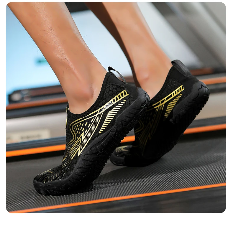 Quick-Drying Beach Seaside Water Shoes Unisex Swimming Aqua Slippers Indoor Fitness Outdoor Activities Five Finger Sandal 36-46