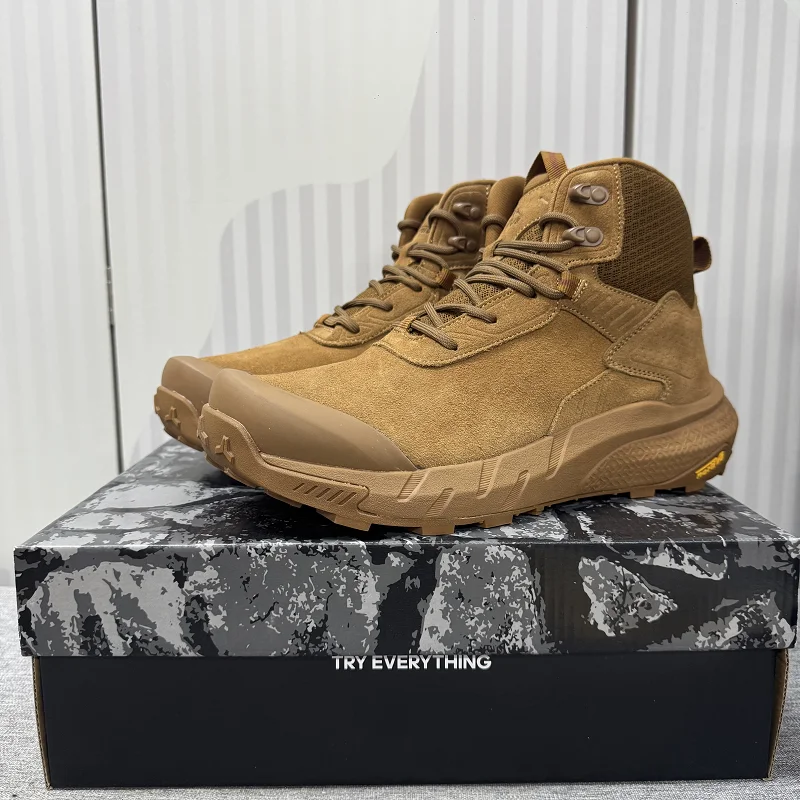 Classic Brand Comfortable Anti Slip Outdoor Hiking Shoe Designer Mid-Top Trekking Sneaker Zipper Wearable Mountain Climbing Boot