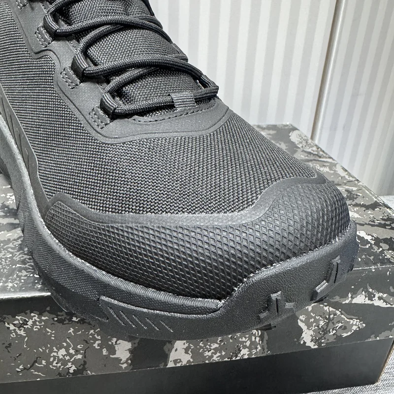 Classic Brand Comfortable Anti Slip Outdoor Hiking Shoe Designer Mid-Top Trekking Sneaker Zipper Wearable Mountain Climbing Boot