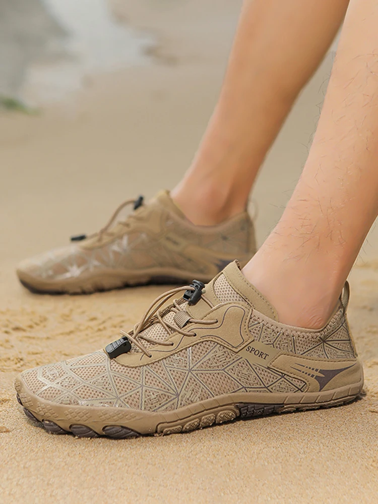 Men Quick-Drying Water Shoes Women Barefoot Beach Shoes Non-Slip Breathable Beach Swimming Pool Yoga Hiking Sports Shoes Unisex